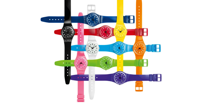 La montre Swatch met de la couleur dans votre vie !