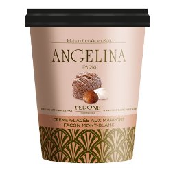 crème glacée angelina monoprix