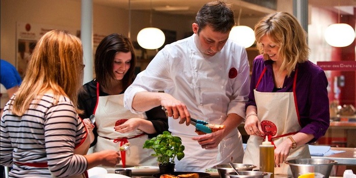 La folie des cours de cuisine