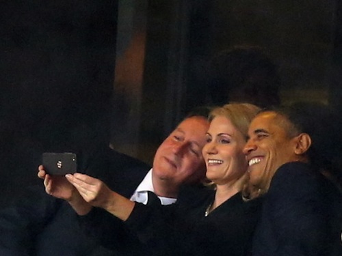 selfie obama