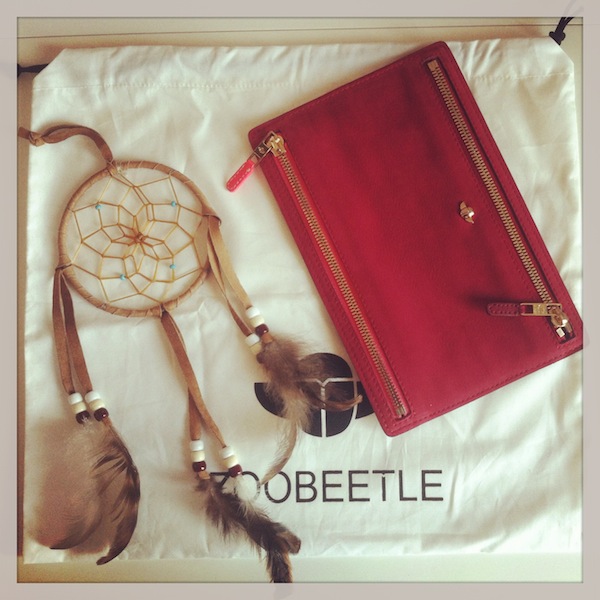 Zoobeetle dream catcher et pochette