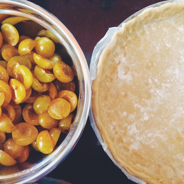 tarte aux mirabelles