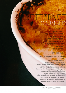 butternut crumble-top