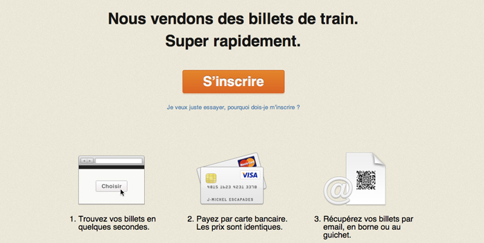 ACHETEZ VOS BILLETS DE TRAIN. SUPER RAPIDEMENT