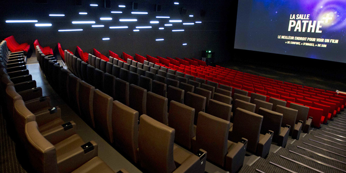 Les fauteuils de cinéma première classe